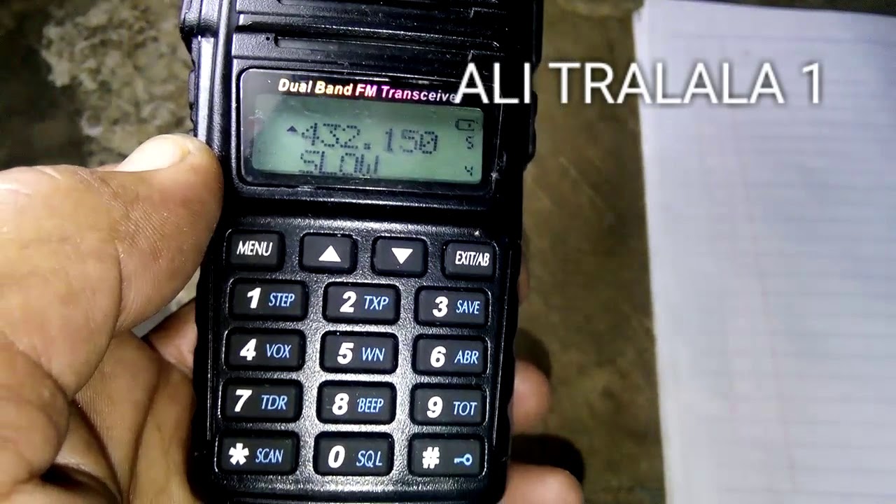 Cara buka kunci ht pofung / baofeng uv 82
