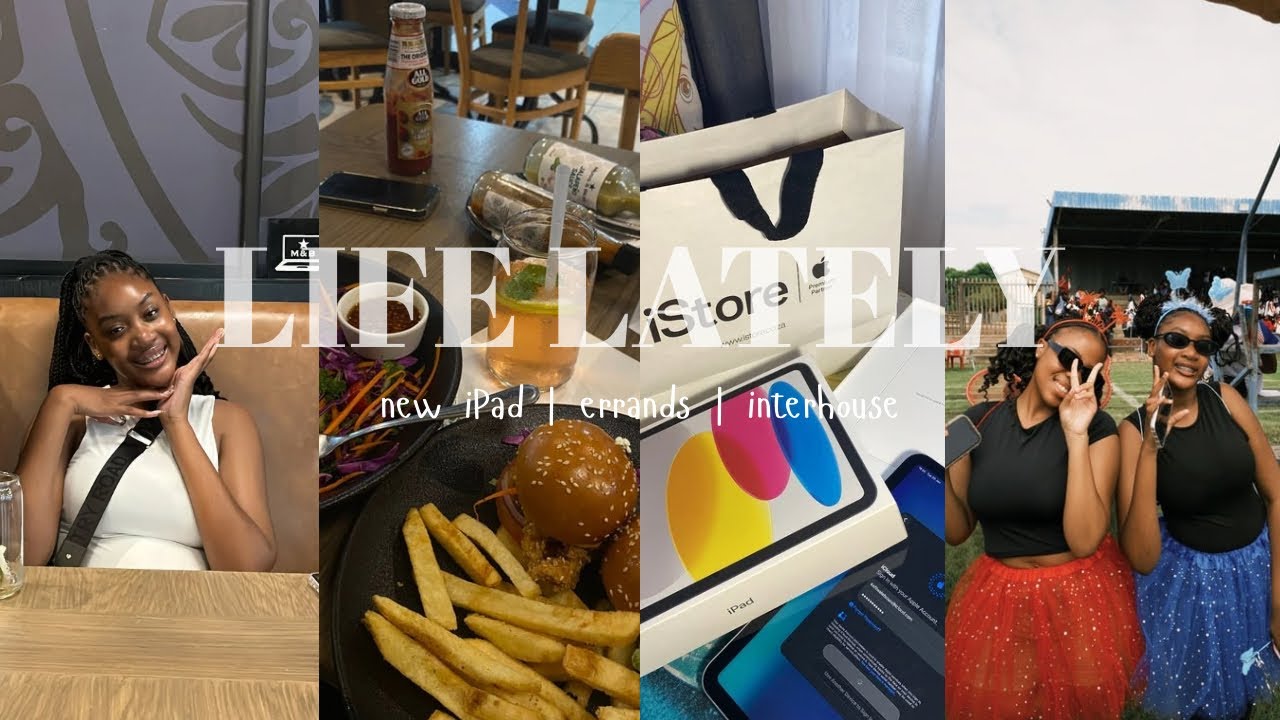 diary entry: LIFE LATELY [new ipad, errands, interhouse]