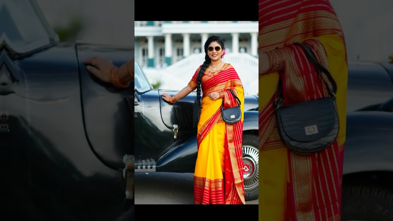 Manjula Paritala 4th day of navarathri look photos#manjulaparitala #navratrilooks