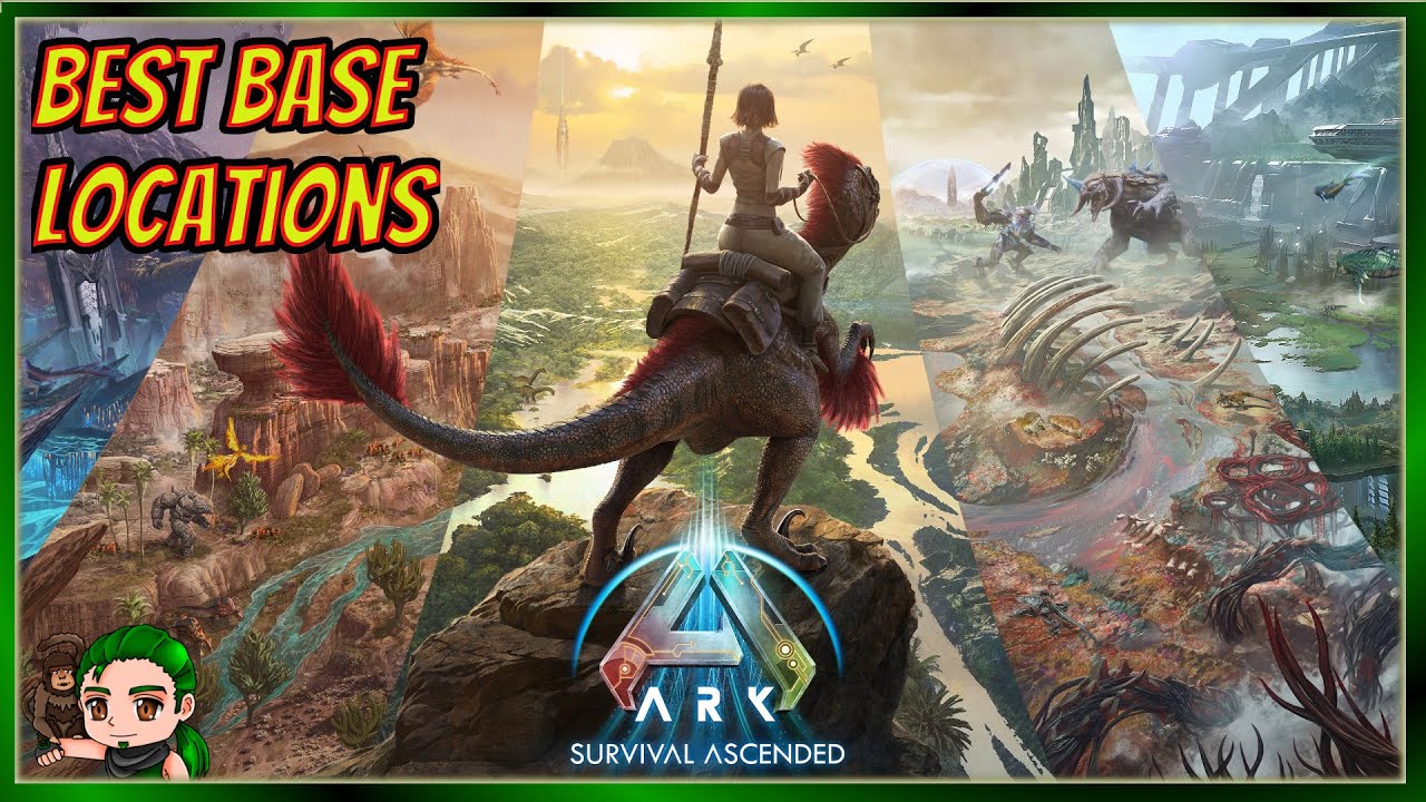 Ark Ascended Best Base Locations - The Island