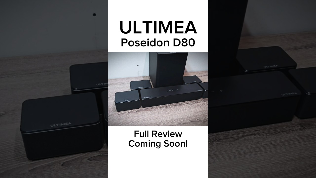 ОЧЕНЬ рад протестировать эту систему объёмного звучания! 🔈🔈 #ultimea #surroundsound