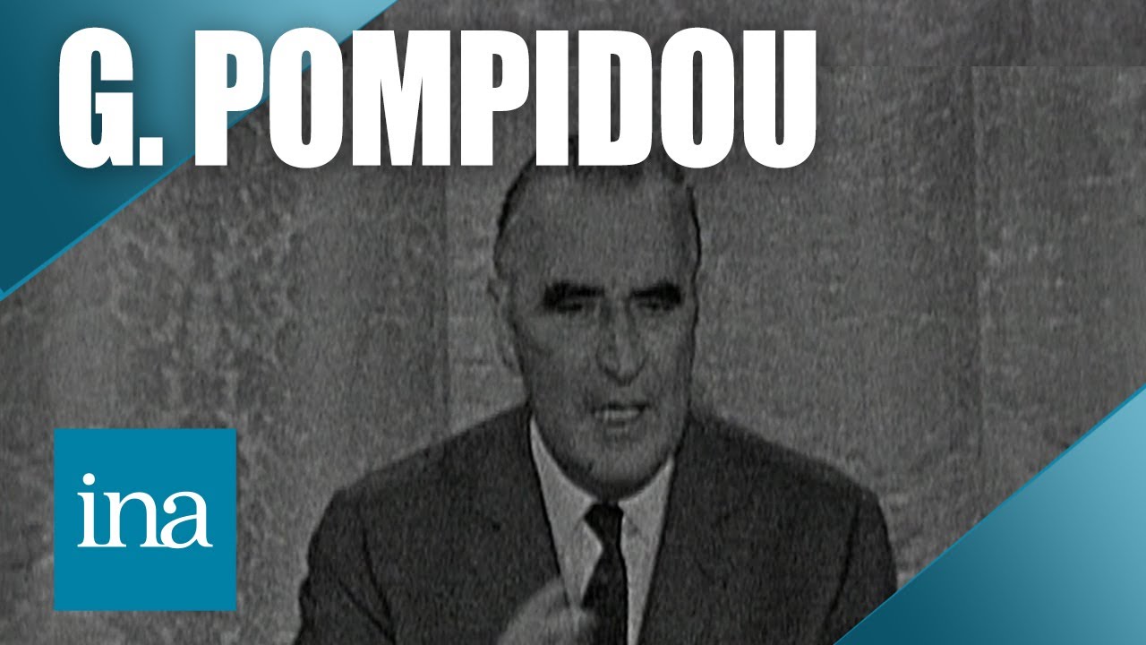 Georges Pompidou face à la presse :  02/07/1970 | Archive INA