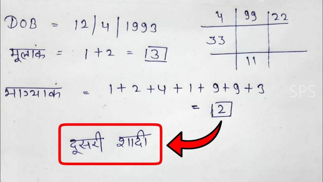 Birth date से जाने आपकी दूसरी शादी होगी या नहीं, Second marriage by date of birth