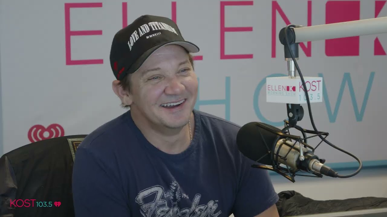 Jeremy Renner Co-HOST KOST with Host Ellen K - One Year & One Day