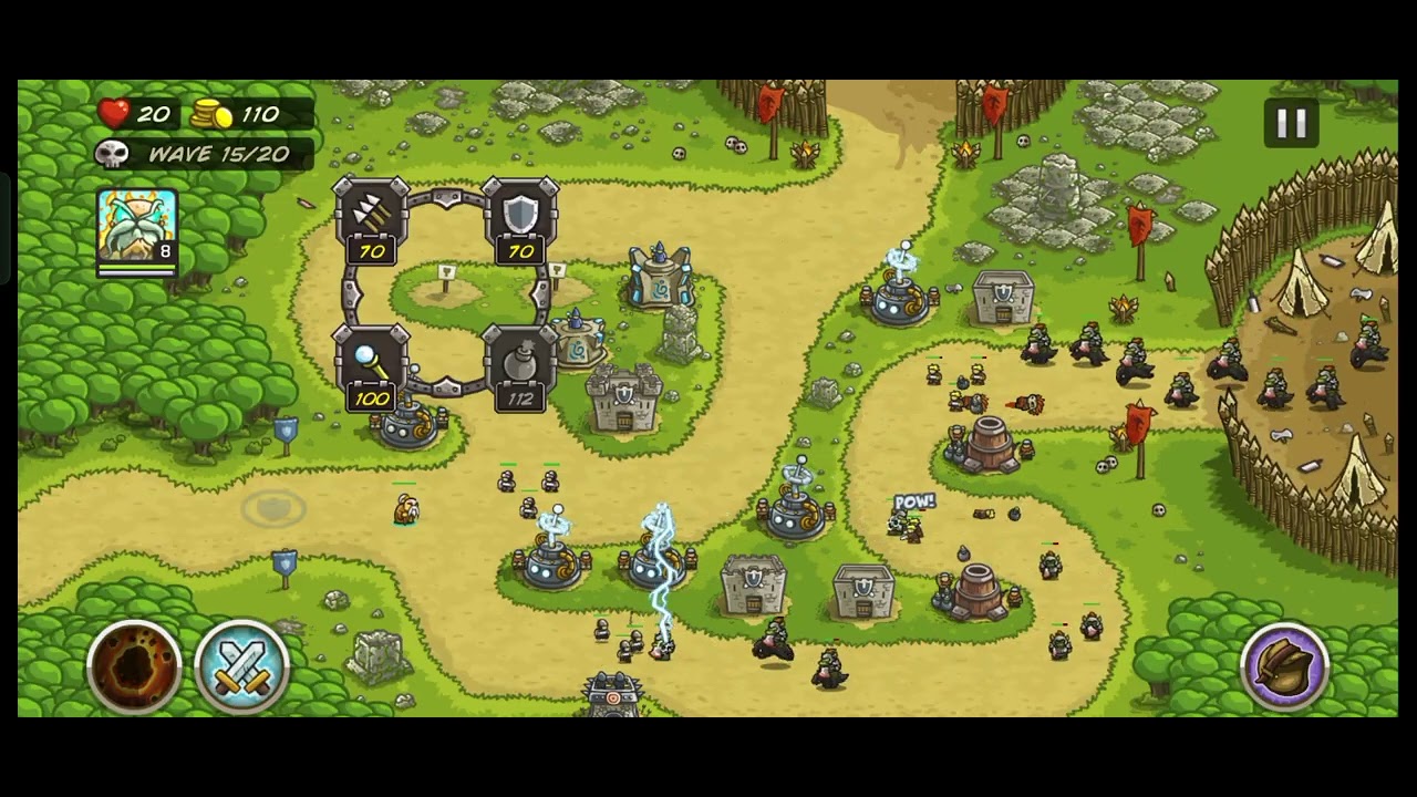 Ruins of Acaroth - Kingdom rush boss level 16