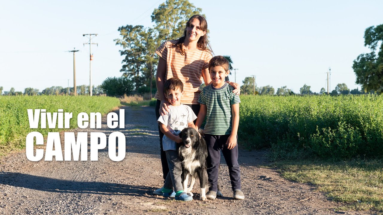 Cambió las comodidades de la ciudad por una VIDA TRANQUILA en el CAMPO / Pueblo Coronel Seguí