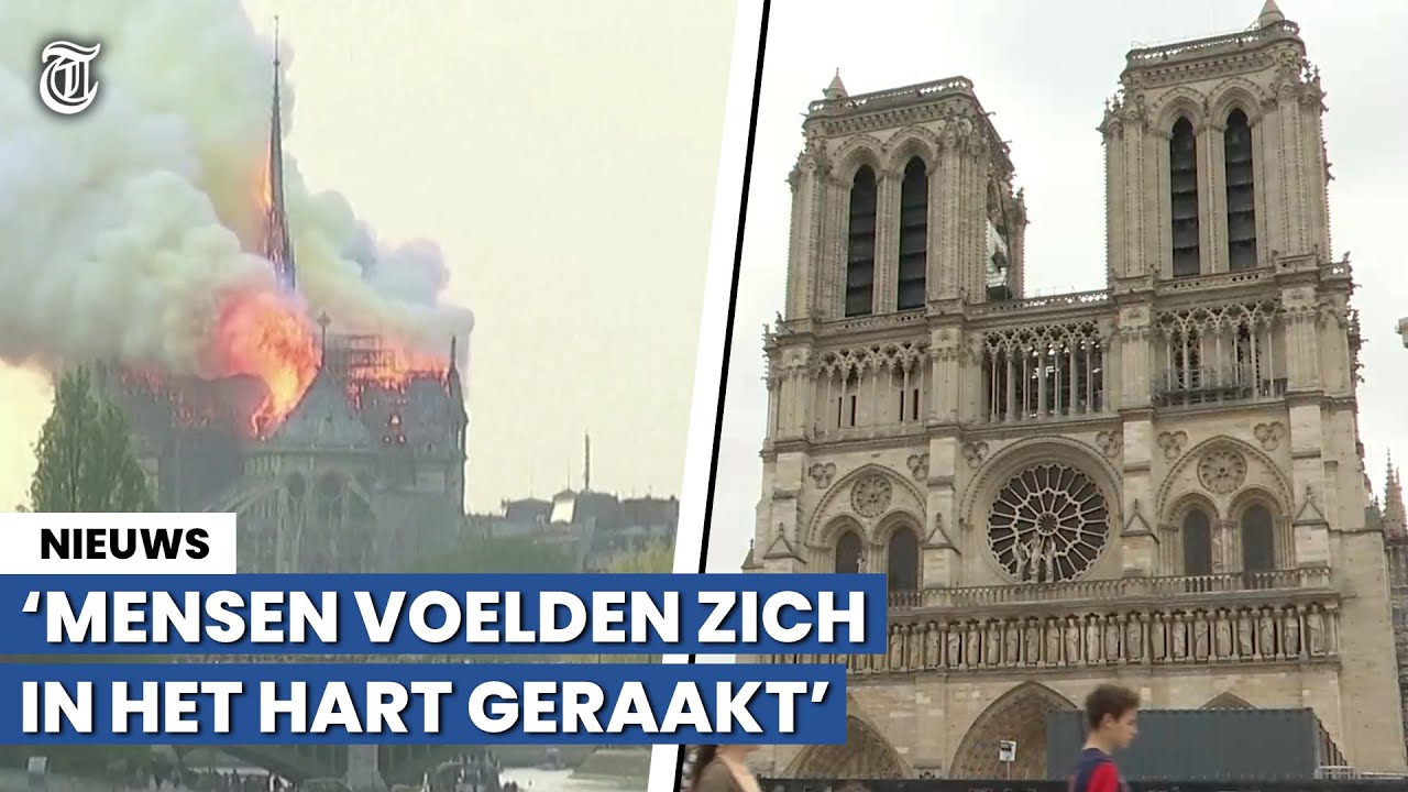 Vijf jaar na hevige vuurzee in Notre Dame: ‘Mensen stonden te huilen’