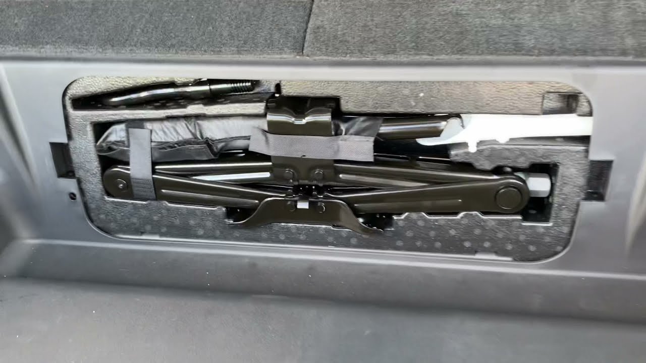 Grand Cherokee L Spare Tire and Jack Location