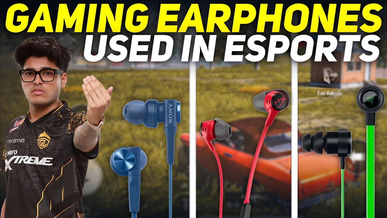 Best Type C/3.5mm Gaming Earphones Used For Bgmi Pubg eSports 🥶 Best Earphones For Gaming