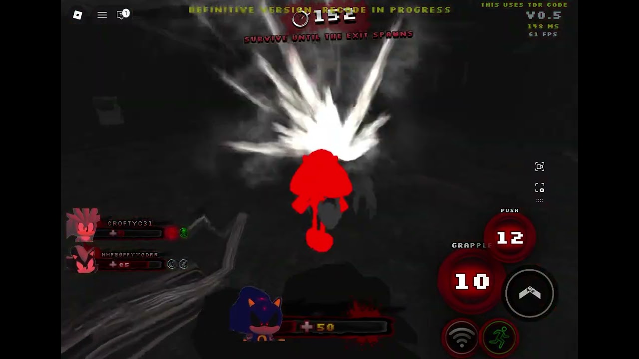 Metal sonic gameplay:SONIC EXE THE CONTINUED DISASTER