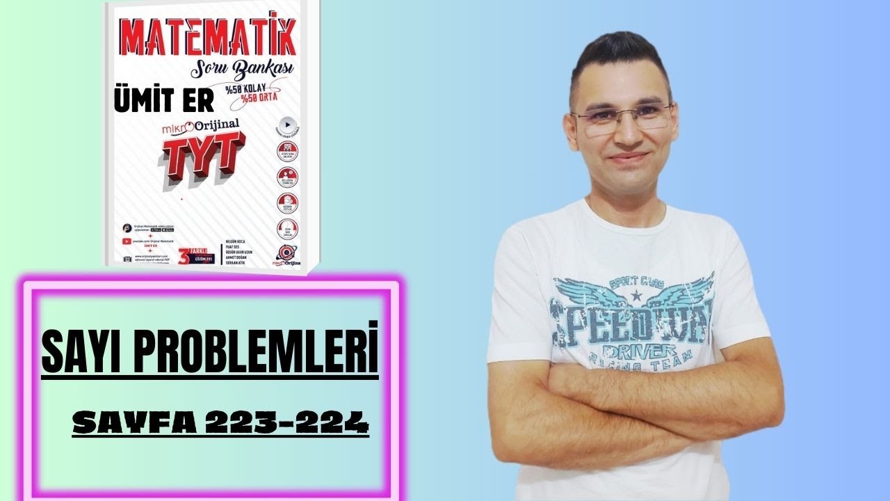 MİKRO TYT SORU BANKASI  |SAYI PROBLEMLERİ|  Syf 223-224   | @umiter55  #yks2024 #kamp