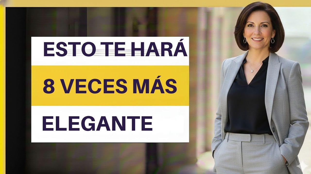 ¡LUJO LOW COST! 7 Trucos para Mujeres 50+ que las Hacen Ver Ricas y Elegantes