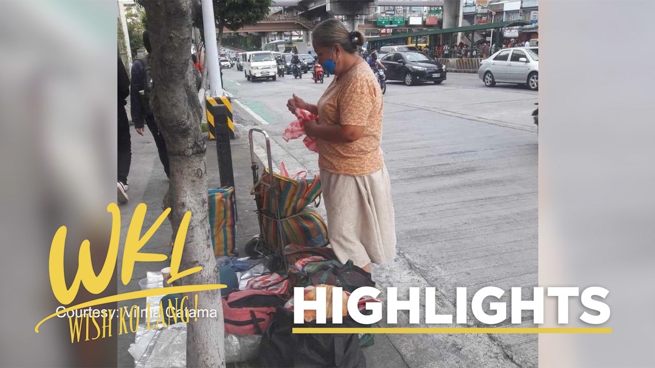 Josephine Manuel, bakit kinailangan manirahan sa lansangan? | Wish Ko Lang