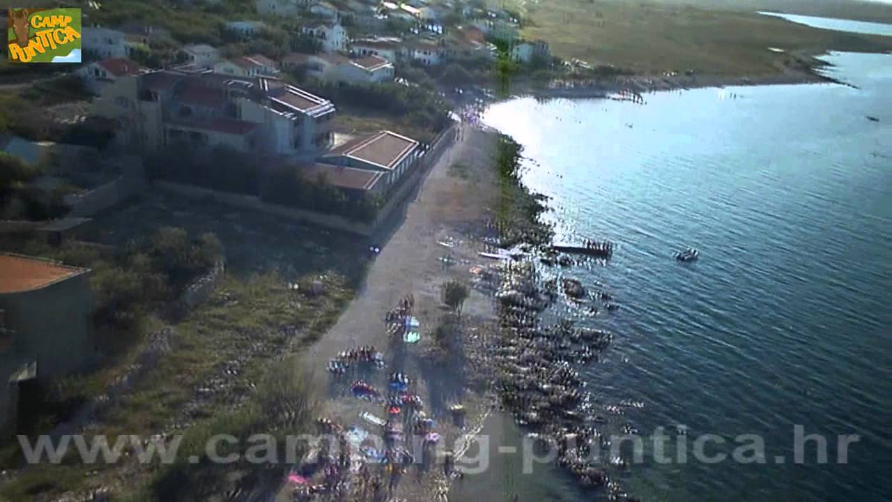 RAZANAC FROM THE AIR, Camping Puntica, Razanac, Croatia
