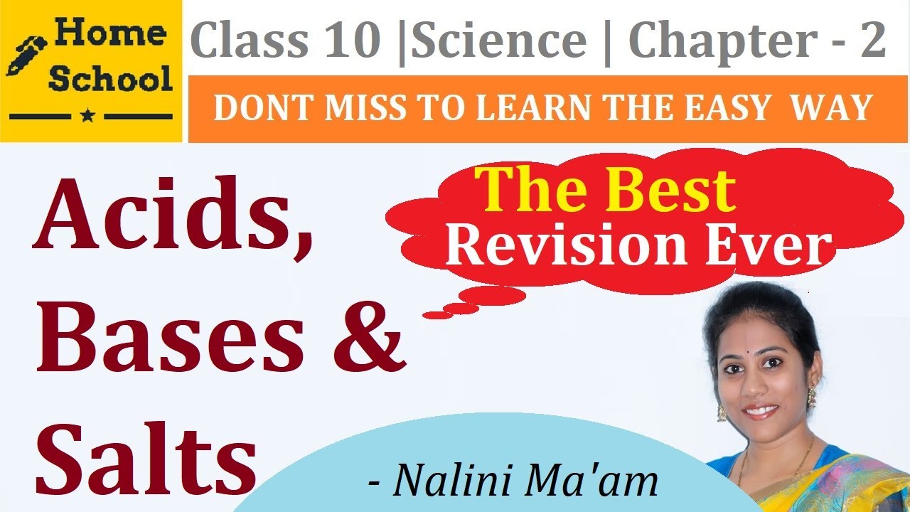 𝐀𝐜𝐢𝐝𝐬 𝐁𝐚𝐬𝐞𝐬 𝐚𝐧𝐝 𝐒𝐚𝐥𝐭𝐬 𝐂𝐥𝐚𝐬𝐬 𝟏𝟎 𝐂𝐡𝐞𝐦𝐢𝐬𝐭𝐫𝐲 𝐍𝐂𝐄𝐑𝐓 𝐂𝐁𝐒𝐄 Full Revision in 55 mins