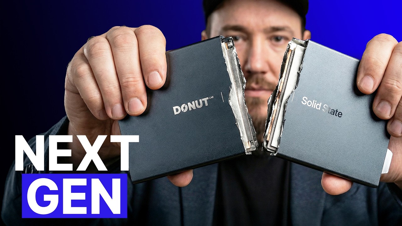 Donut Solid-State Battery Just Tested 4.5 Mins Fast Charging...Is This Actually Real?