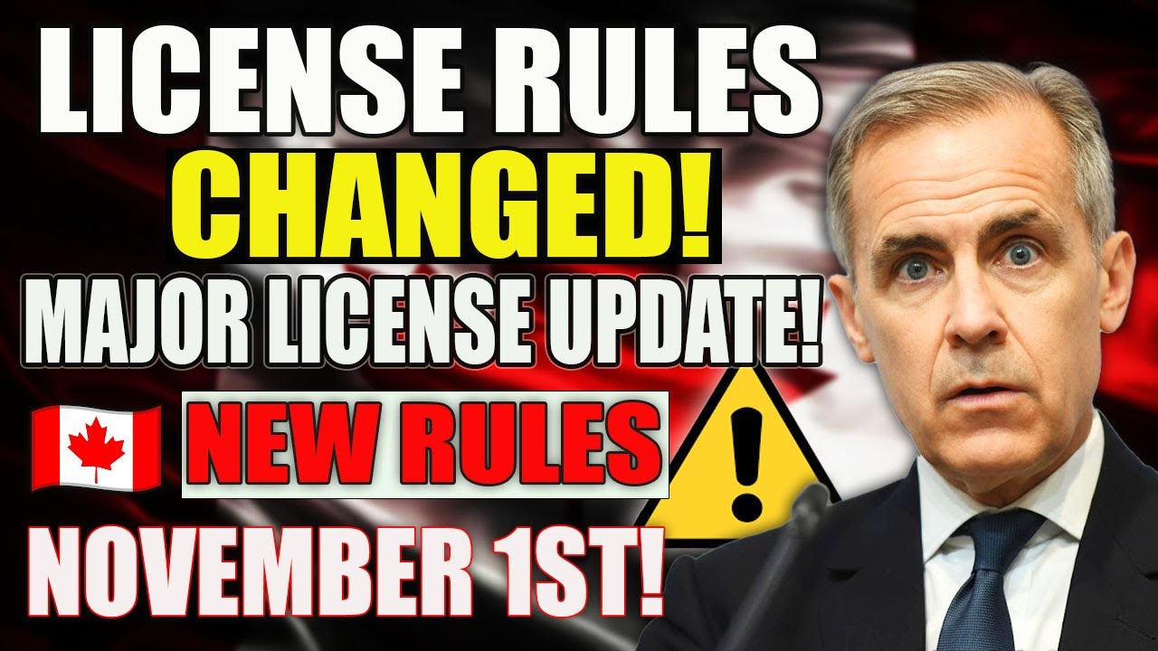 Driving License Shock for Seniors | Canada&rsquo;s New 2025 Rules | What You Must Know Before November!