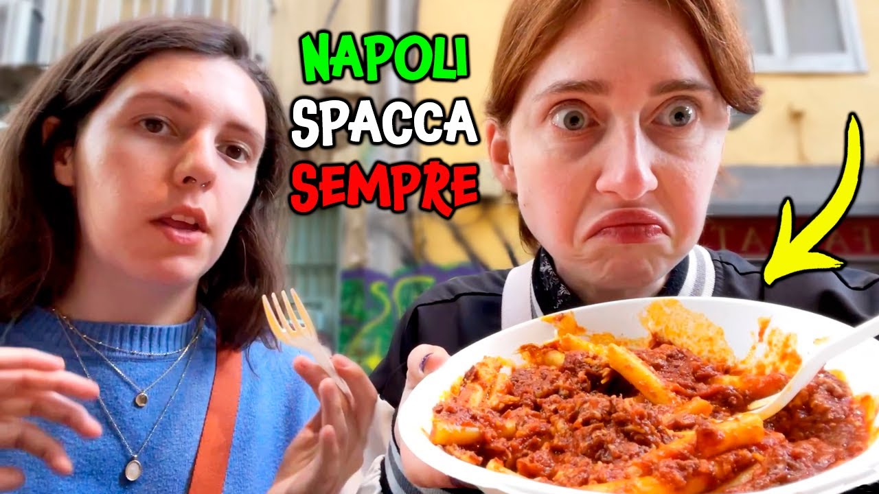 FINALMENTE SIAMO A NAPOLI 🇮🇹 mangiamo il più possibile in 24h