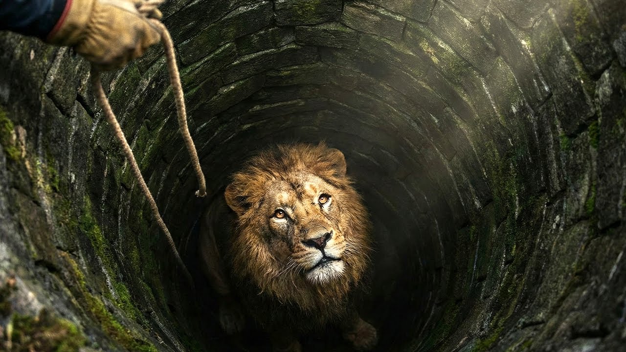 He Rescued a Trapped Lion from a Well. 6 Months Later, the Lion Did THIS
