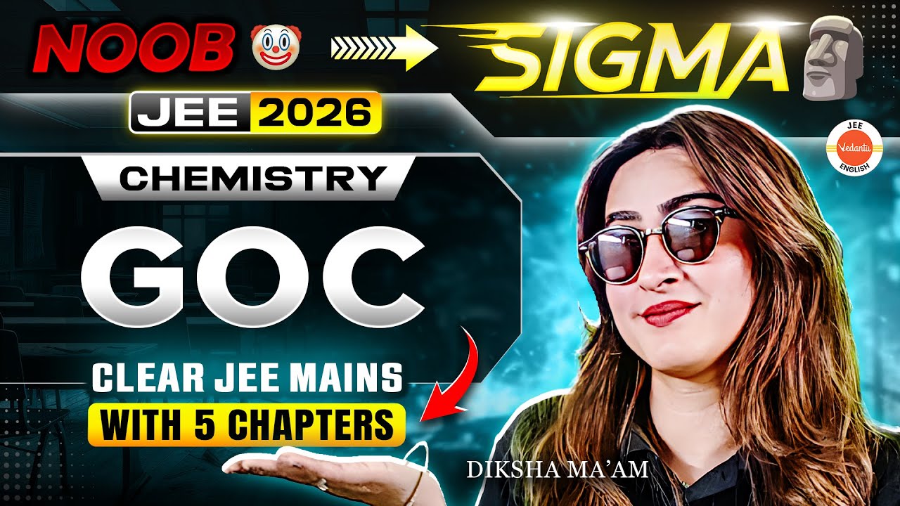 Day 3 : GOC | Clear JEE Mains 2026 in 5 Chapters | 5 Day Challenge | Diksha Ma’am