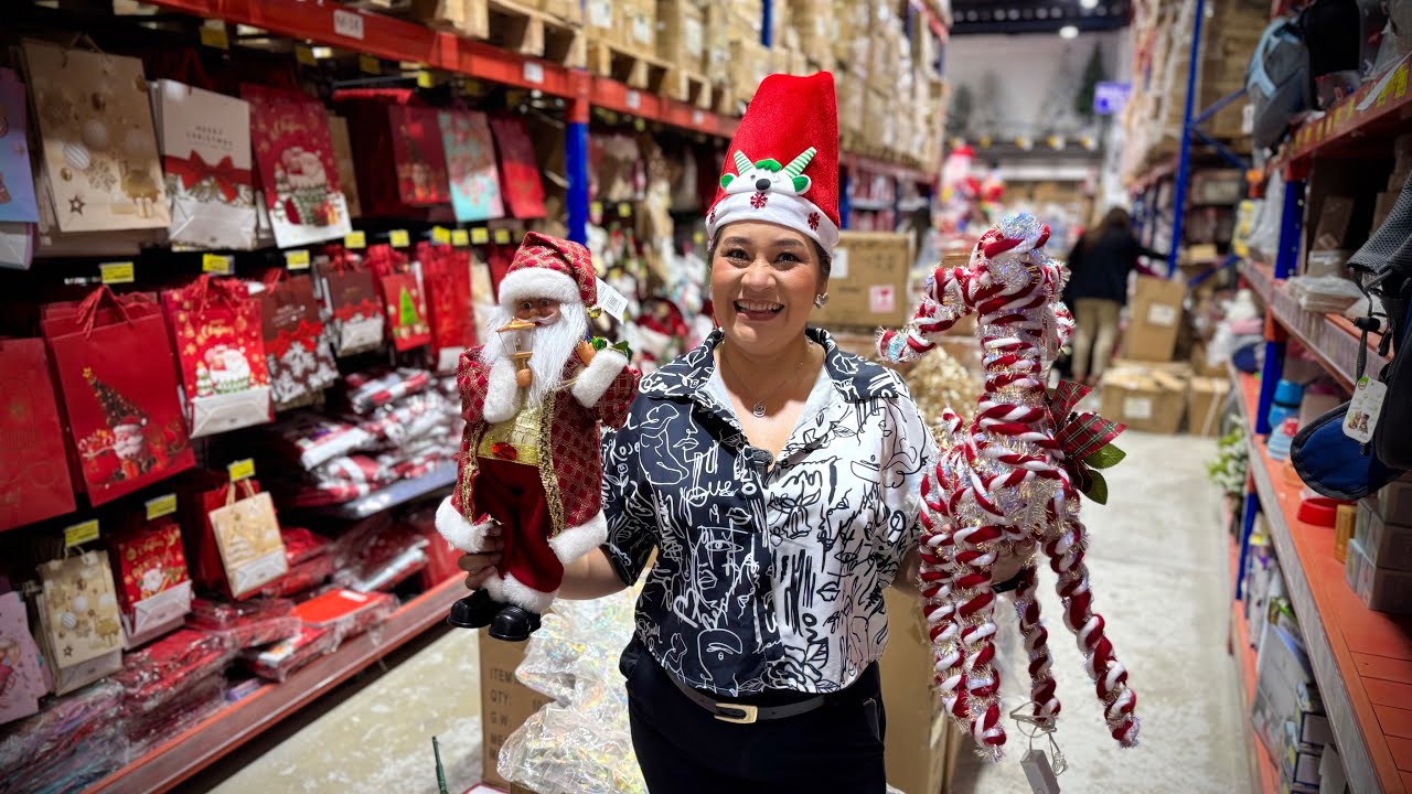 🎄MILES DE PRODUCTOS NAVIDEÑOS EN LAS TIENDAS CHINAS EN EL SALVADOR 🇸🇻
