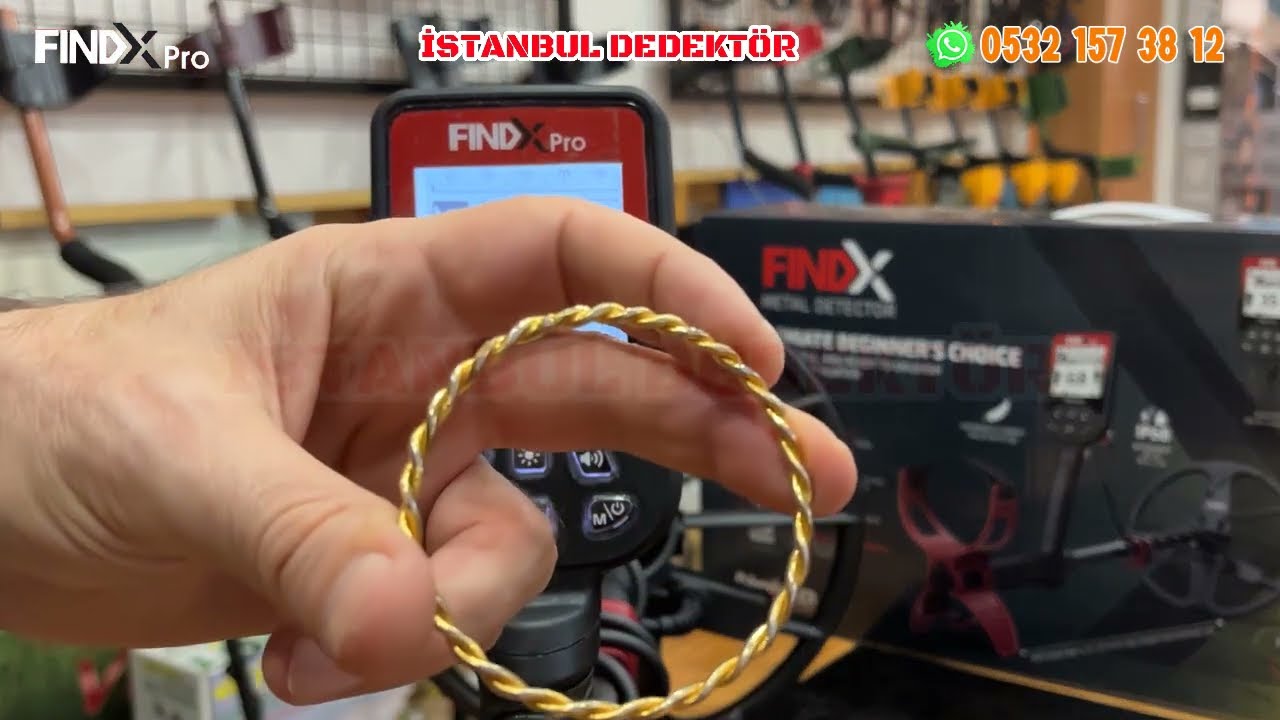 Nokta Fındx Pro Dedektör Türkçe Kullanım ve Tanırım Videosu