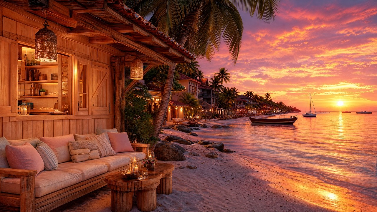 Ocean Music | Sunset Lounge Music Podcast | Relaxing Deep House Music | Caf&eacute; Del Mar Vibes