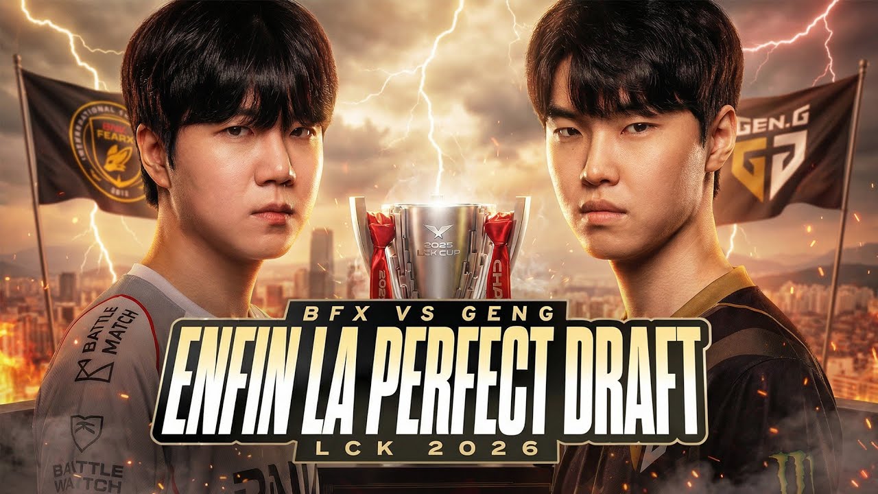 🔥GRANDE FINALE CORÉE (ENFIN LA PERFECT DRAFT!)🔥GENG vs FEARX