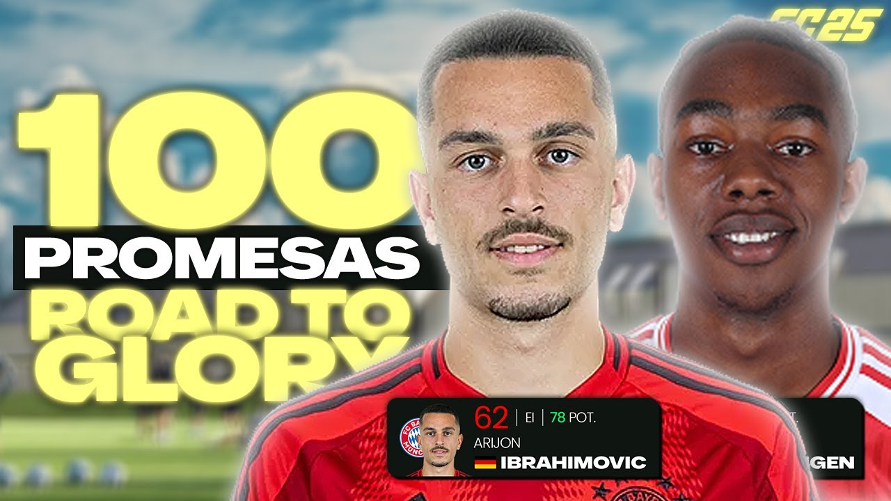 100 Promesas TOP para un Road to Glory en Modo Carrera&nbsp;FC&nbsp;25