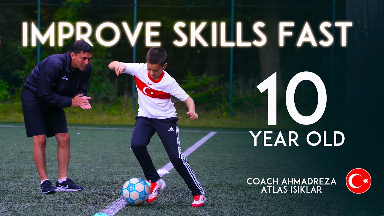 Football Training for 10 Year Old Kids | Improve Skills Fast