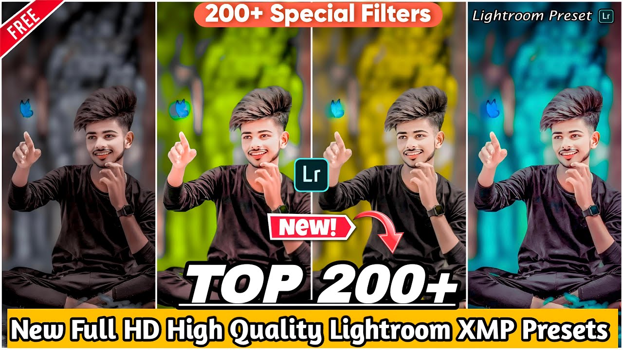 TOP 200+ HD Lightroom XMP Presets Download Free||Lightroom Presets Free Download||200+ Presets