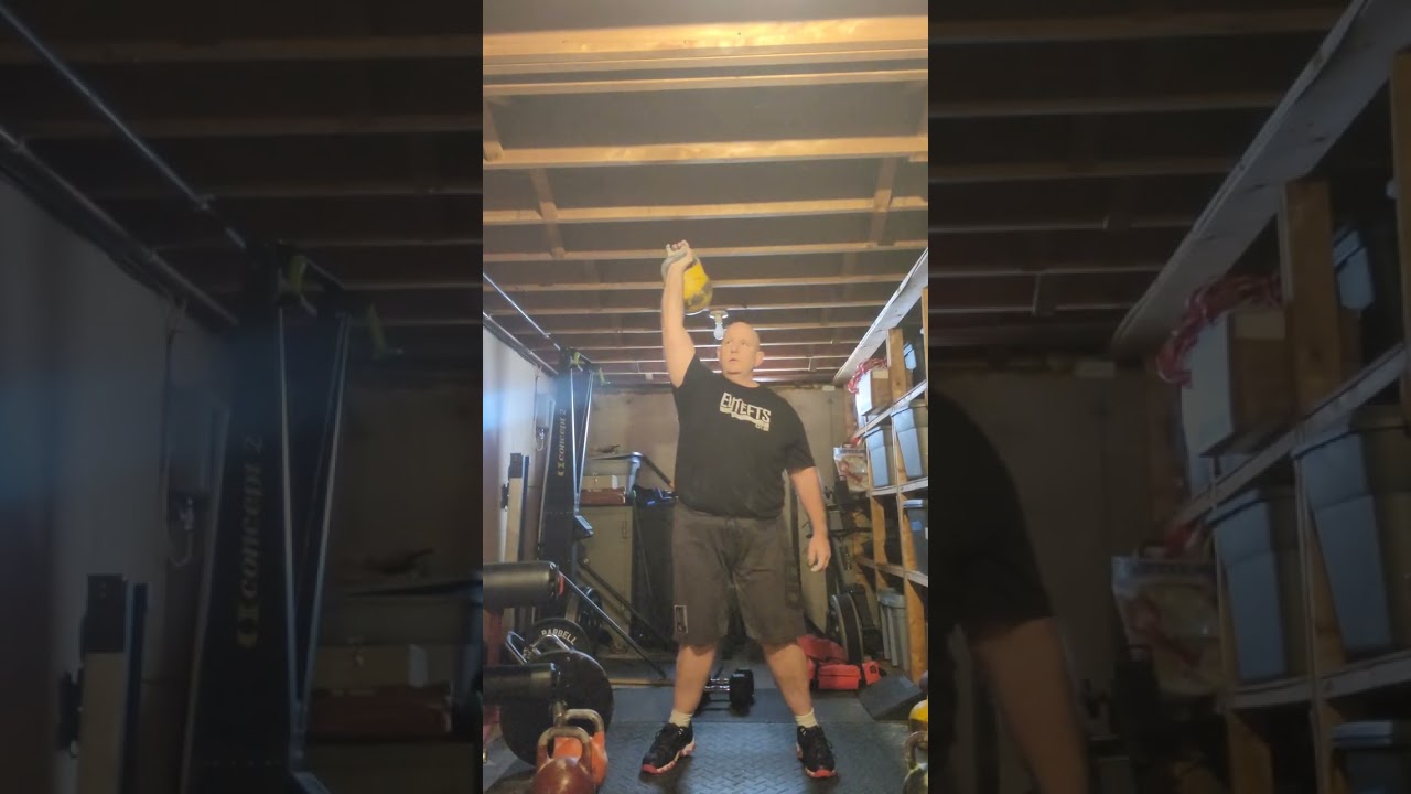 16kg snatch set 8 min 20/21rpms 1 switch 