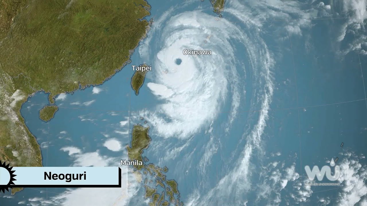 Weekly Weather Roundup: Neoguri
