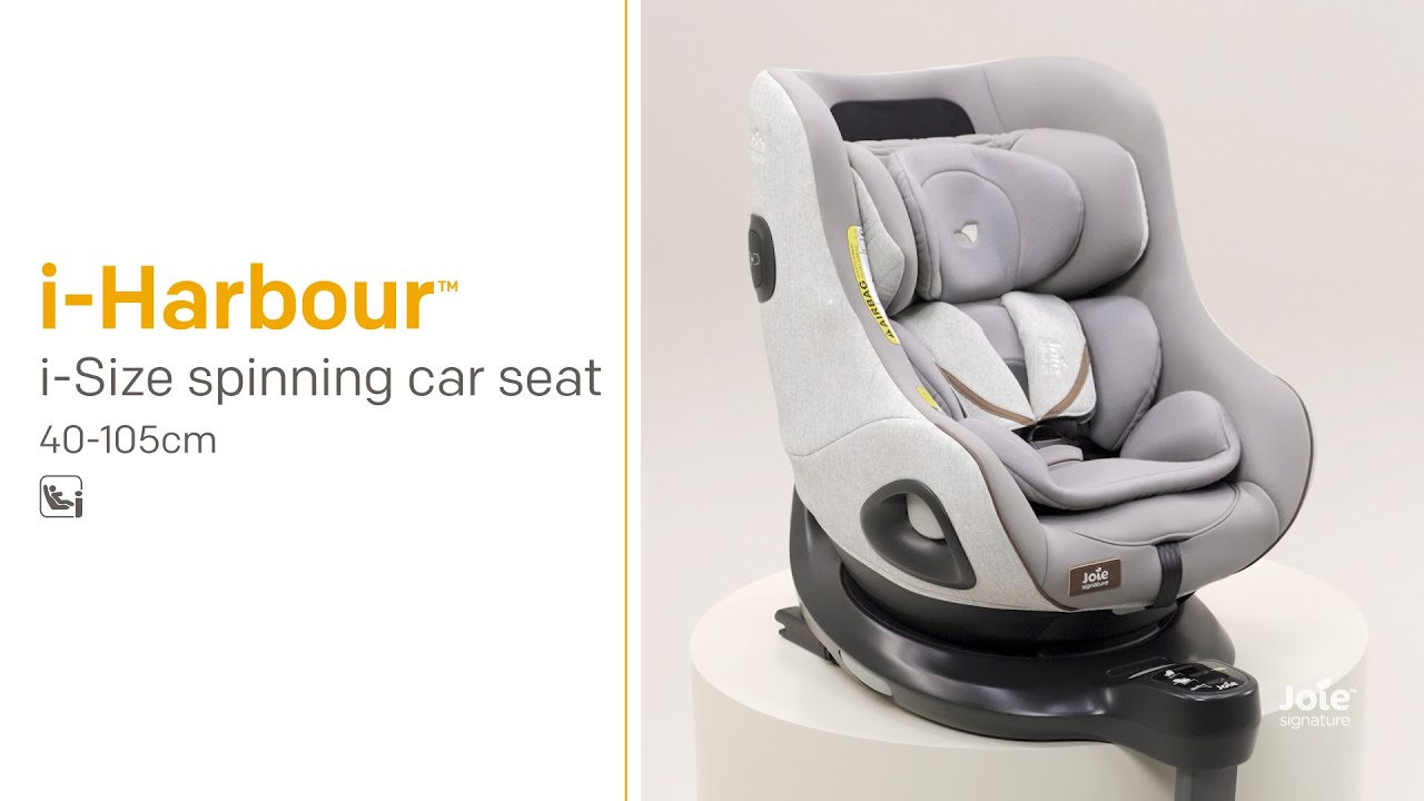 Joie Signature i-Harbour™ | How To Install i-Size Spinning Car Seat