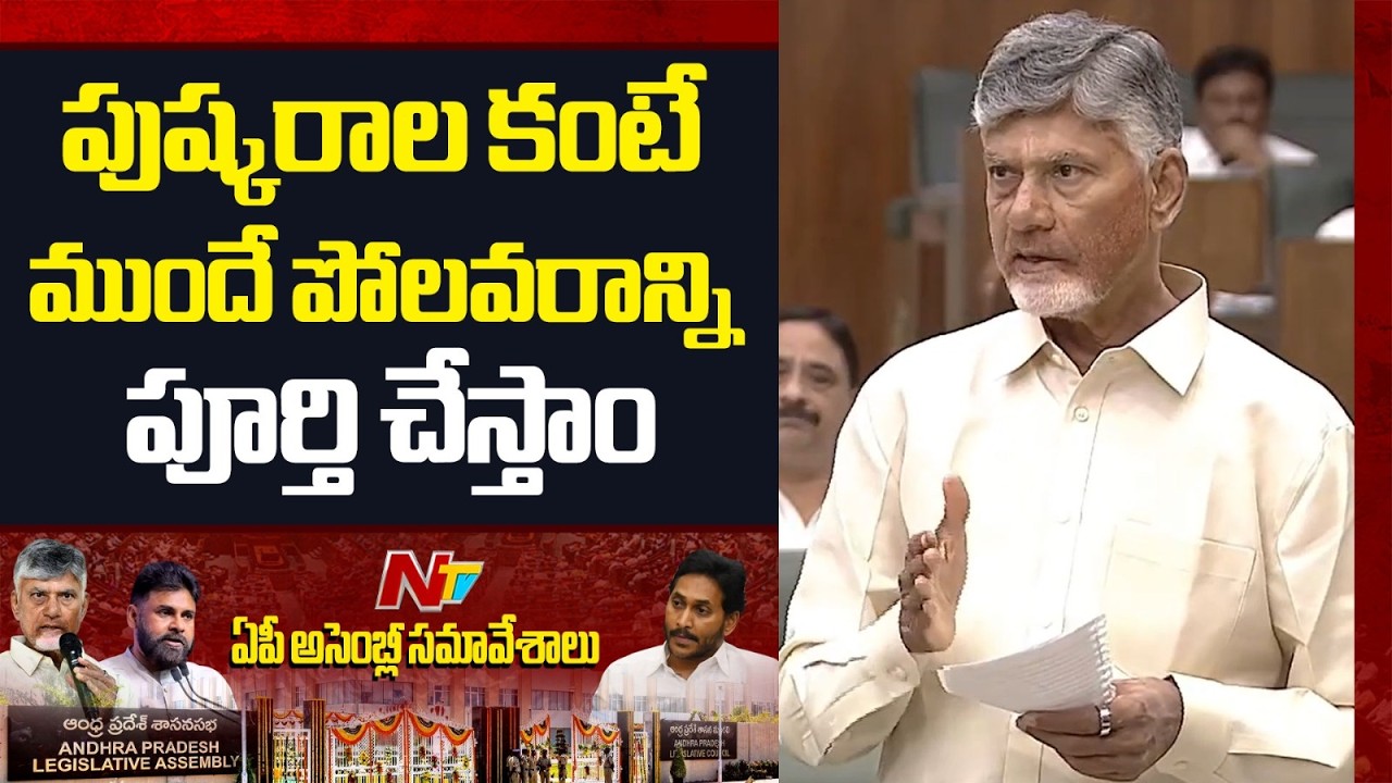 పోలవరం లాంటి పెద్ద ప్రాజెక్టు దేశంలో మరెక్కడా ఉండదు: CM Chandrababu | NTV Telugu