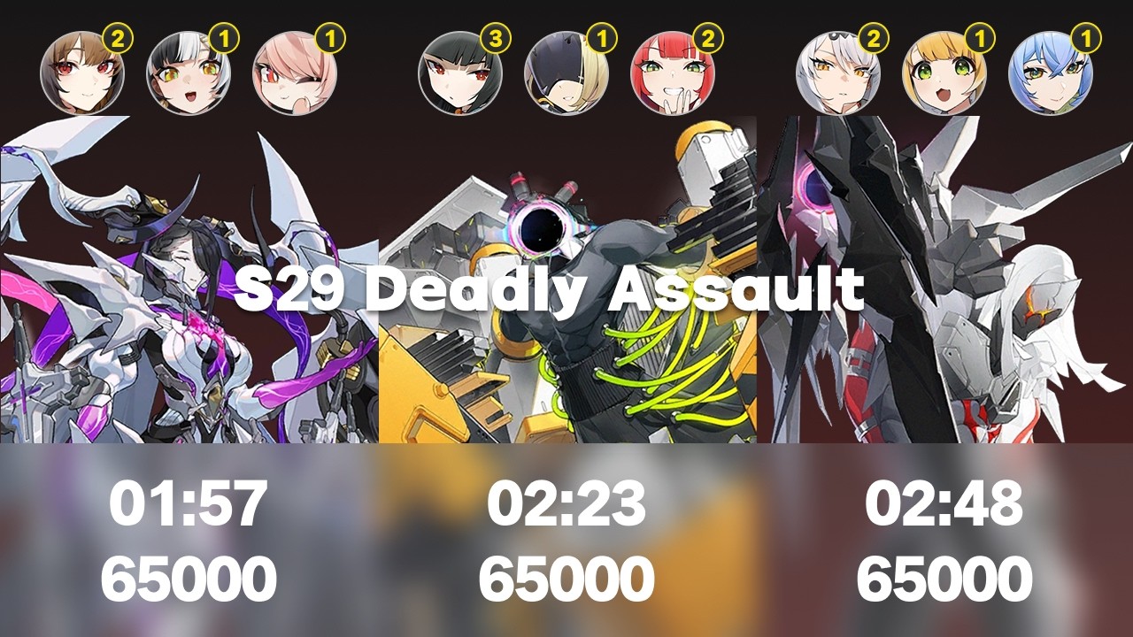 With commentary! | S29 Deadly Assault 195k speedruns | M2 YSG / M3 Miyabi / M2 Yixuan