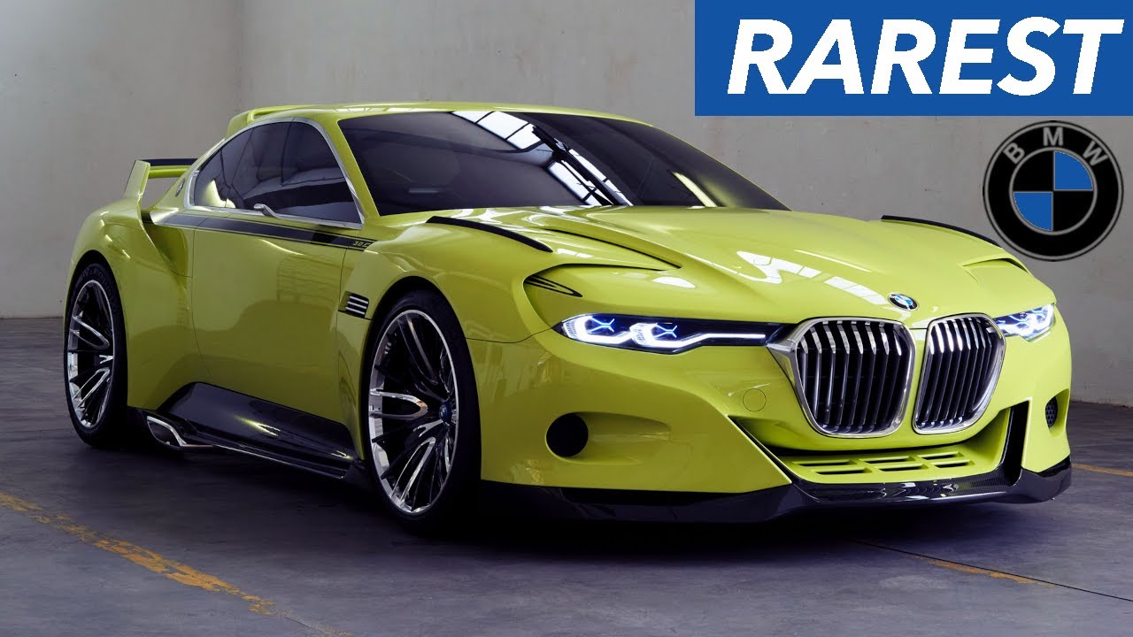 9 rarest BMW Cars ever produced!