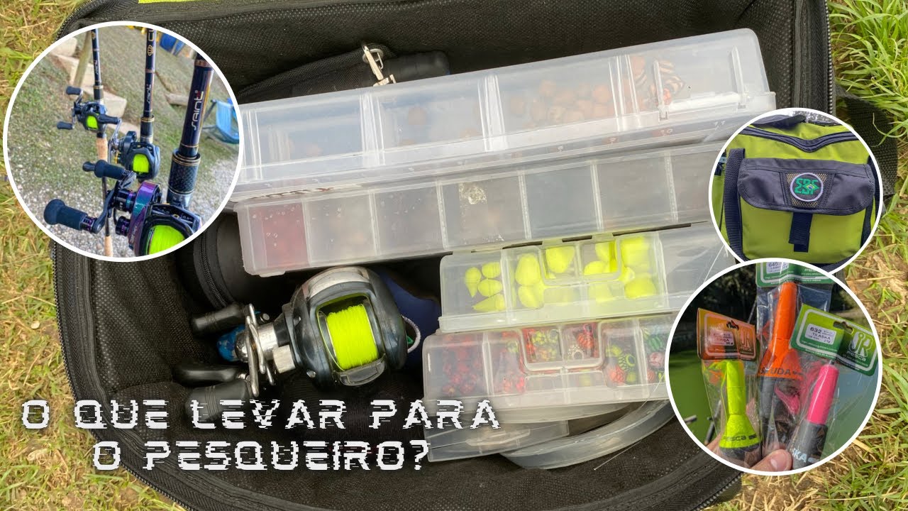 O QUE LEVAR PARA OS PESQUEIROS ?