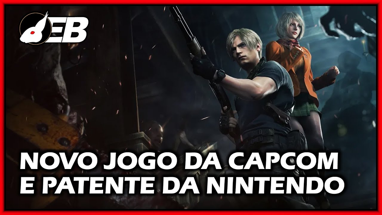 NOVO JOGO DA CAPCOM PARA 2024 E NOVA PATENTE DA NINTENDO