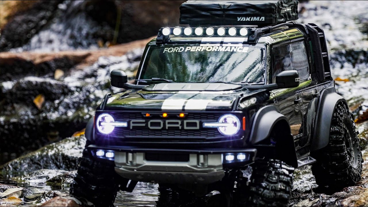 FORD 2021 NEW BRONCO TRAXXAS TRX4 RAPTOR STYLE CONVERSION KIT H-TECH
