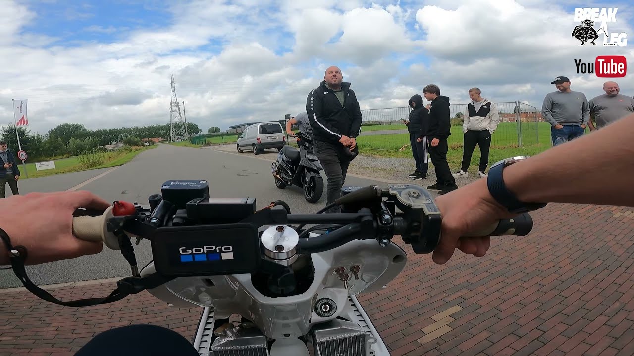 Polini Big Evo 94cc (DDL Tuned) VS Stage6 95cc R/T (Scooter Meet & Sprint)