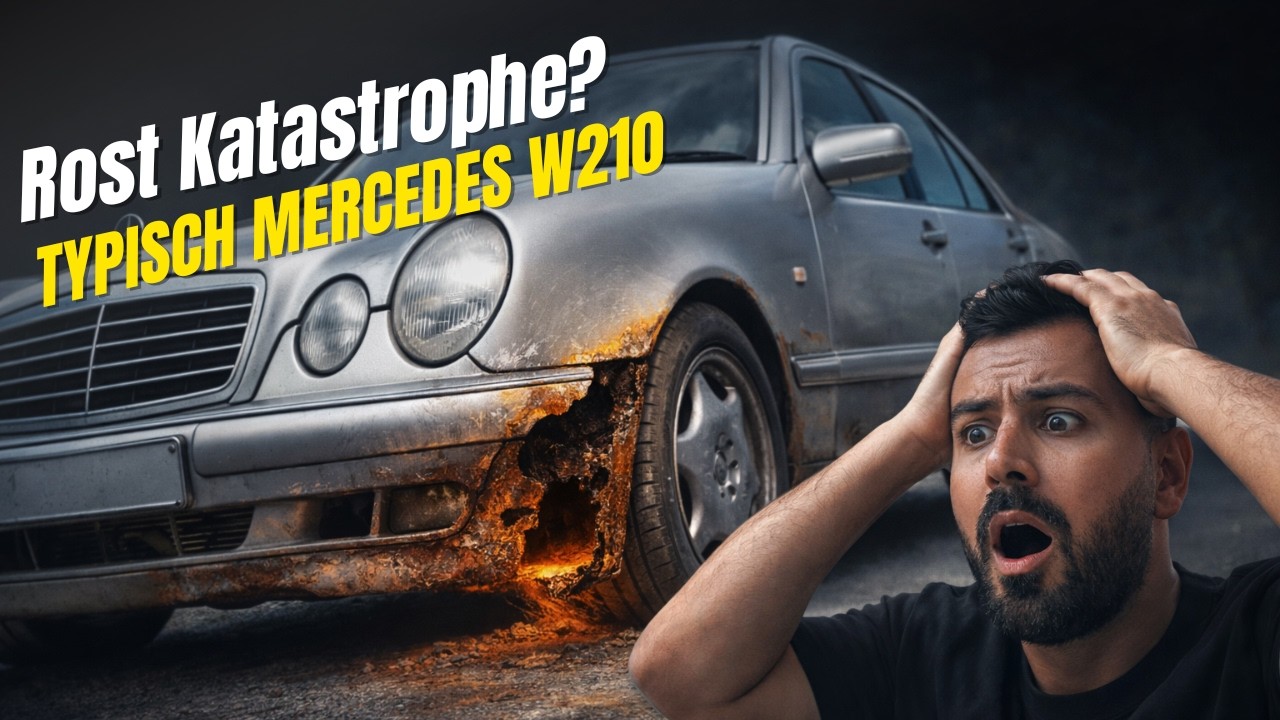 Rost-Horror unter meinem W210? 😳 | Mercedes E-Klasse Unterboden Check & Schweißen 🔥