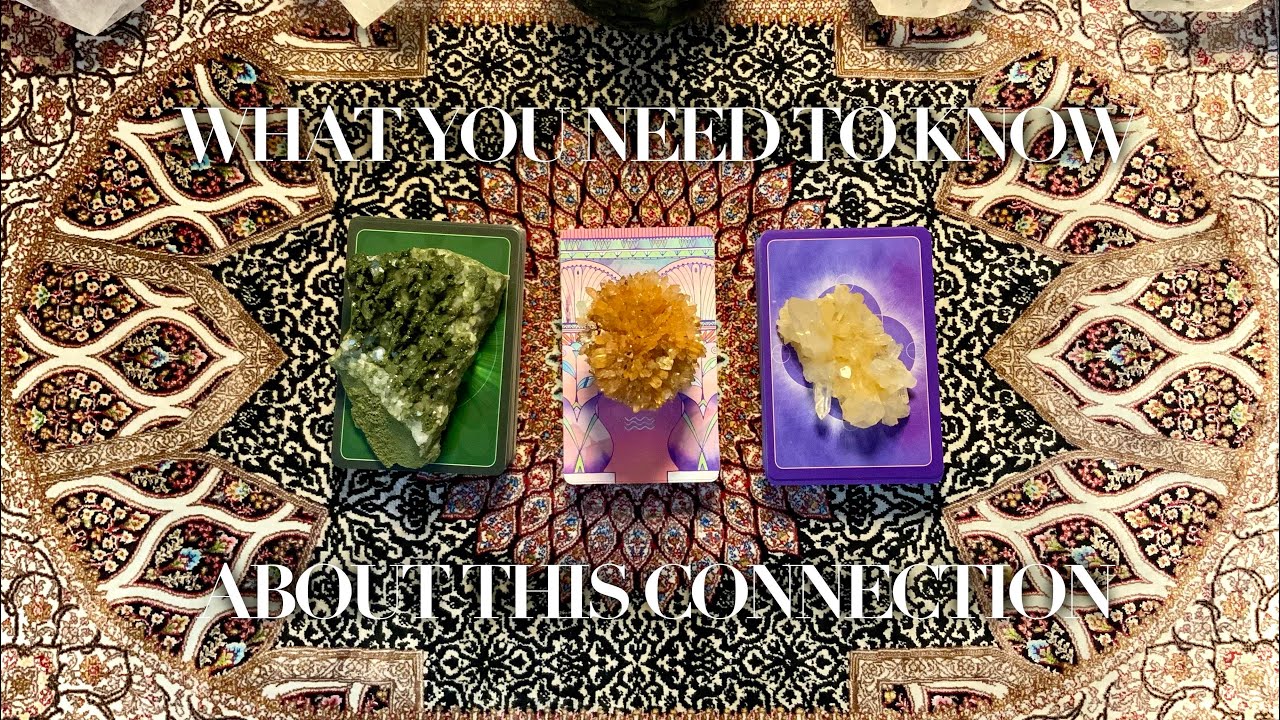 🌞🌑✨WHAT you NEED to KNOW about this CONNECTION +Where’s it headed? Pick a Card Tarot Love Reading✨🌑🌞