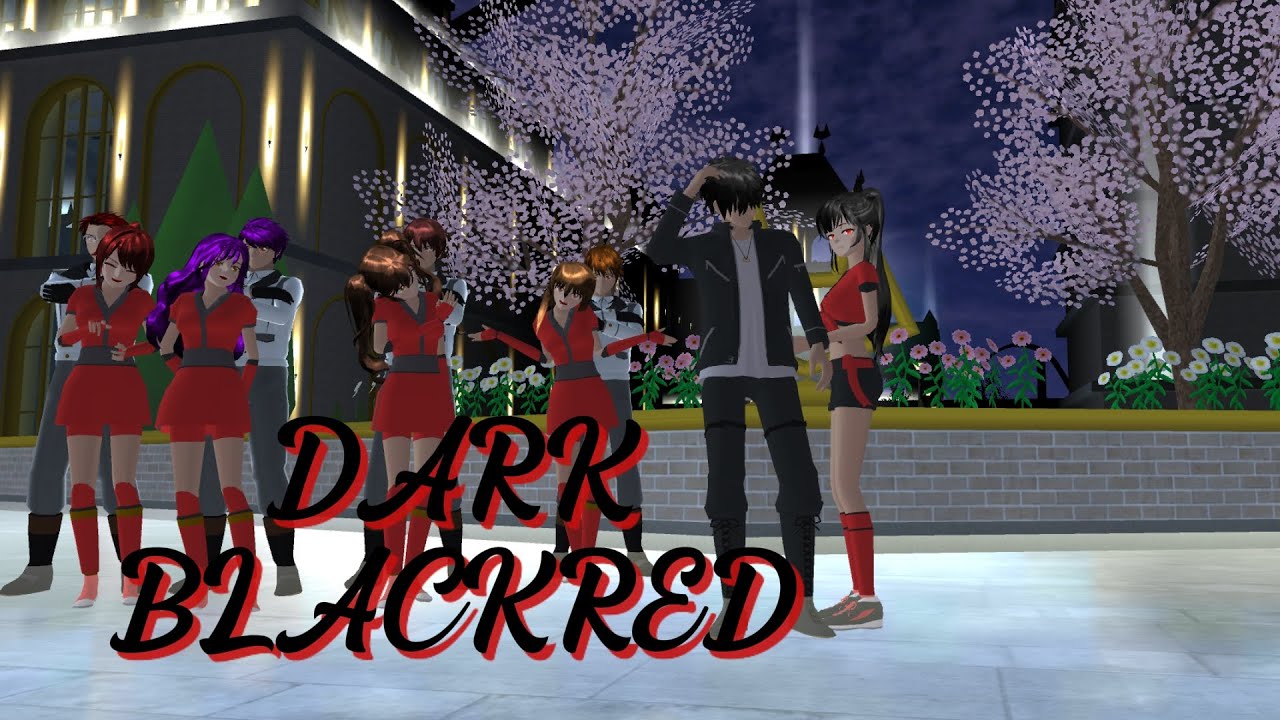 DARKBLACKRED || EPISODE 2 || DRAMA SAKURA SCHOOL SIMULATOR 