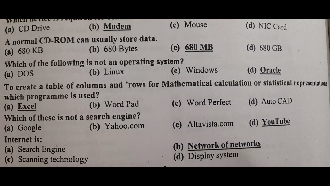 30 mcqs of computer | important 2026-2027