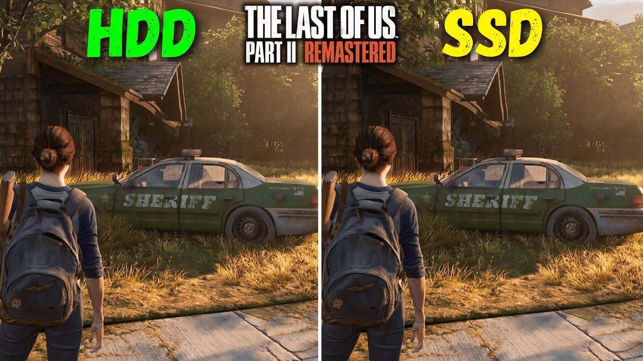 HDD vs SSD in The Last of Us Part 2 Remastered | SSD Required?