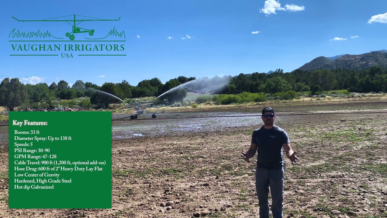 VCI-MK1| Low-Pressure Traveling Irrigator | Key Features