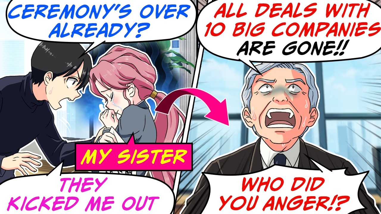 My Sister Got Mocked at the Bank! But Then 10 Major Deals Got Cancelled... [RomCom Manga Dub]