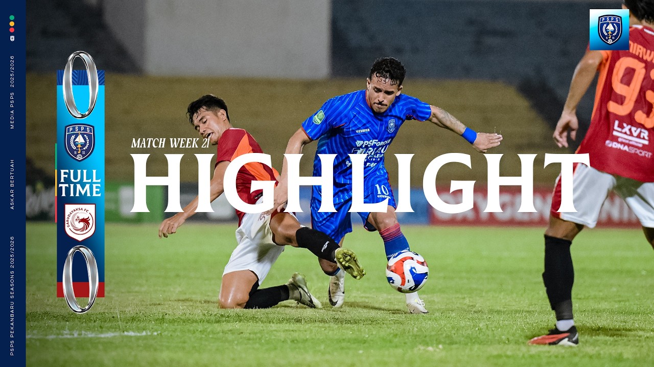 Highlights PSPS Pekanbaru vs Garudayaksa | PEGADAIAN CHAMPIONSHIP 2025 / 2026 (Match 21)