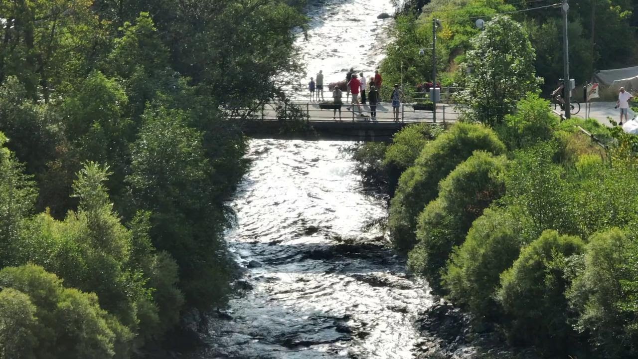 Bardonecchia, la distruzione dopo l'ondata di piena vista dal drone